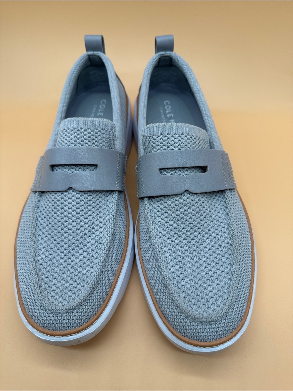 Cole Haan Grandpro Topspin Stitchlite Penny Loafers for Men - 10.5